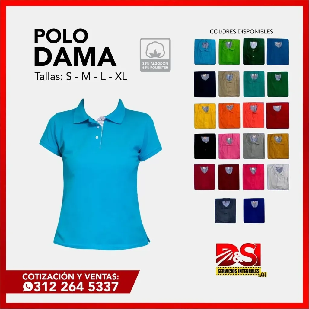Camibuso Polo Dama